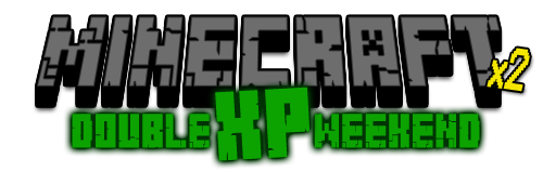 Minecraft Double XP Weekend