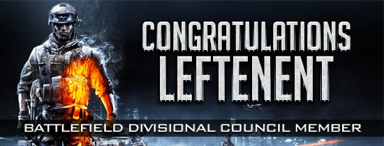 New Battlefield Council Member