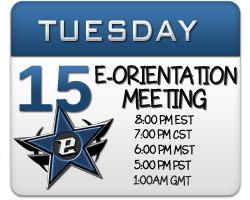 New Member Orientation - January 15th